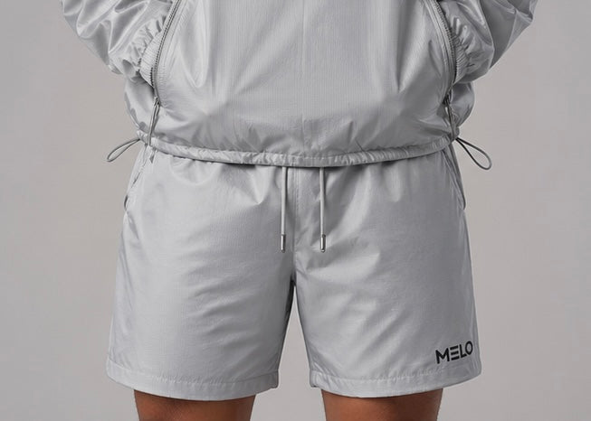 RIPSTOP WINDCRUSHER SHORTS, LUNAR GREY
