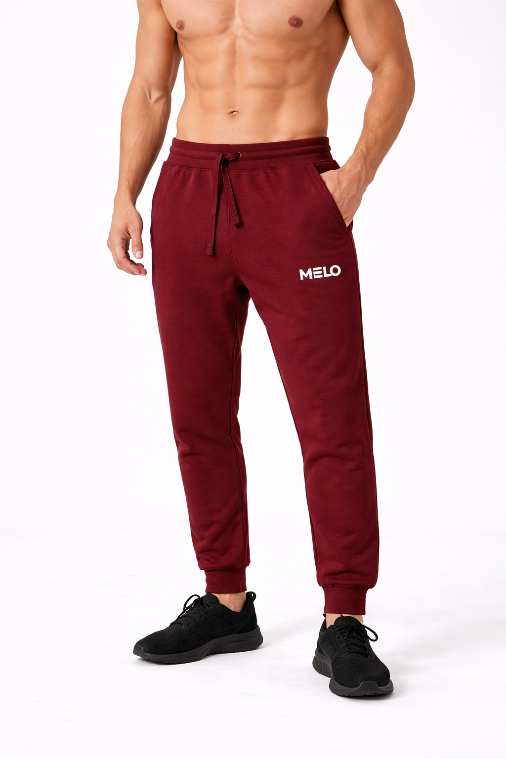 Burgundy Joggers