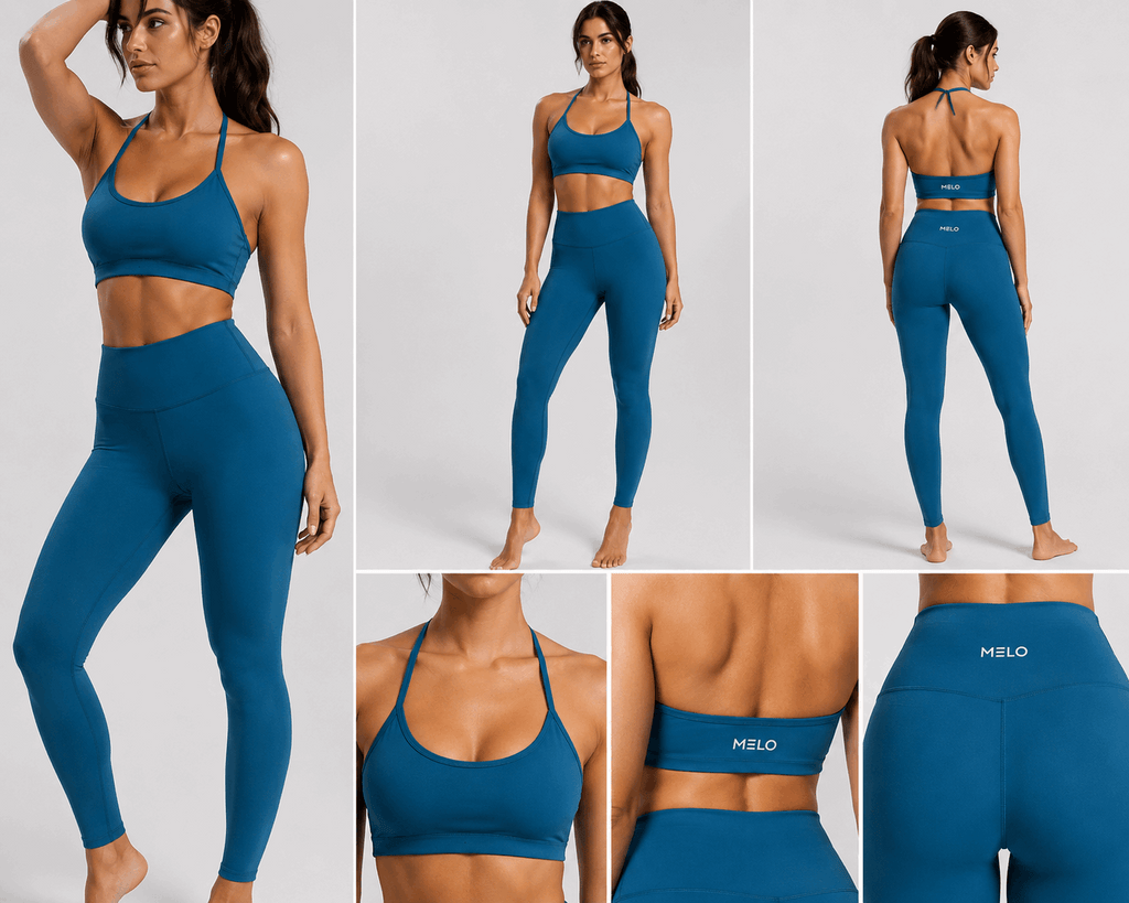 Caribbean Blue Leggings