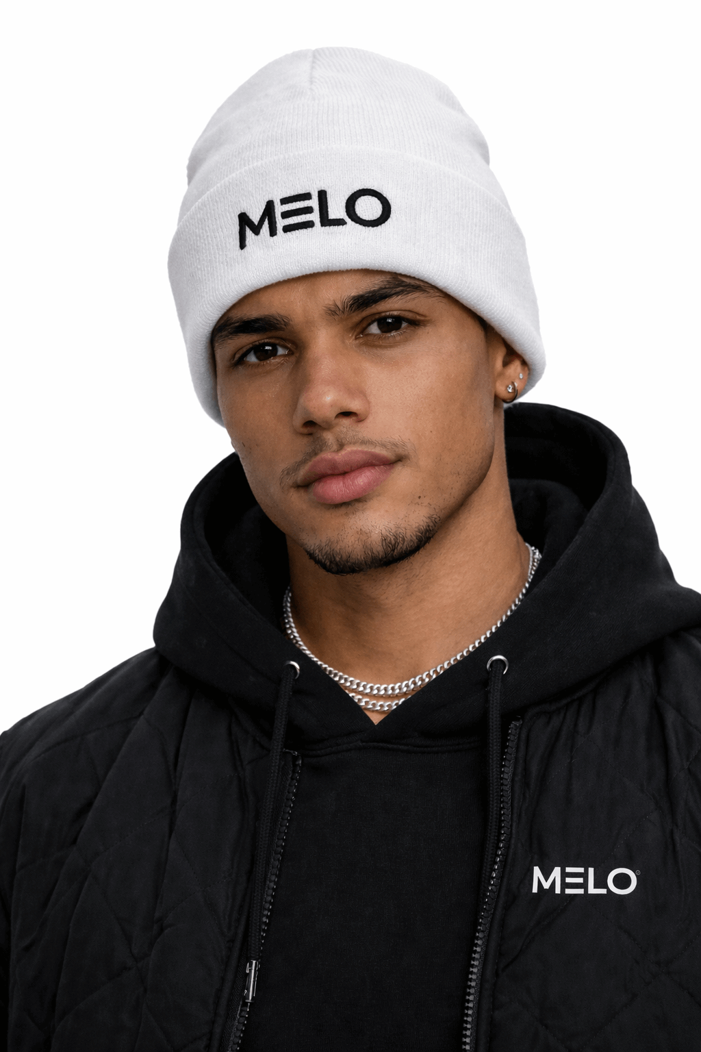 White Beanie