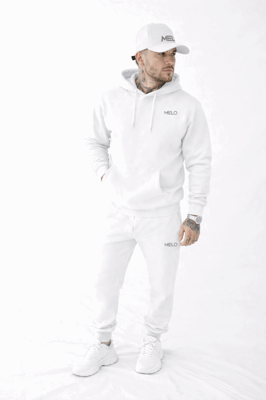 White Hoodie