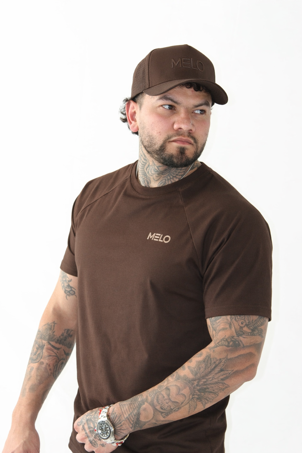 Chestnut High Speed Raglan tee