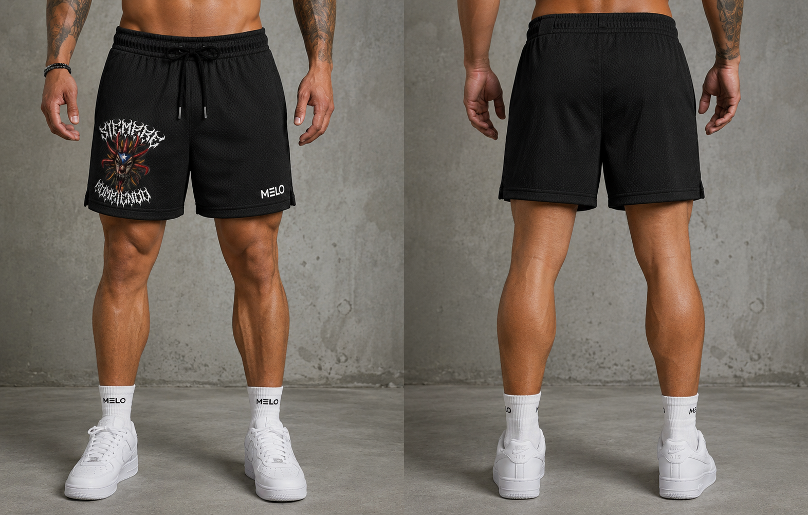 VEGIGANTE MICROMESH SHORTS