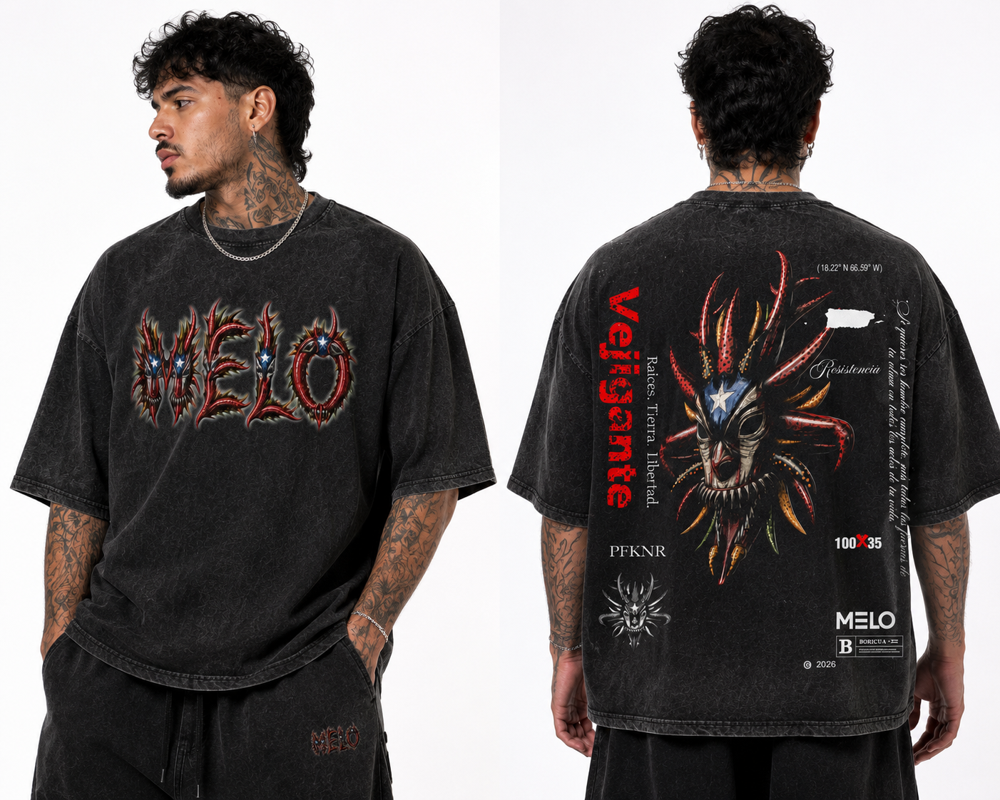 VEJIGANTE 2 OVERSIZED TEE