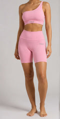 Cotton Candy Pink Biker Shorts