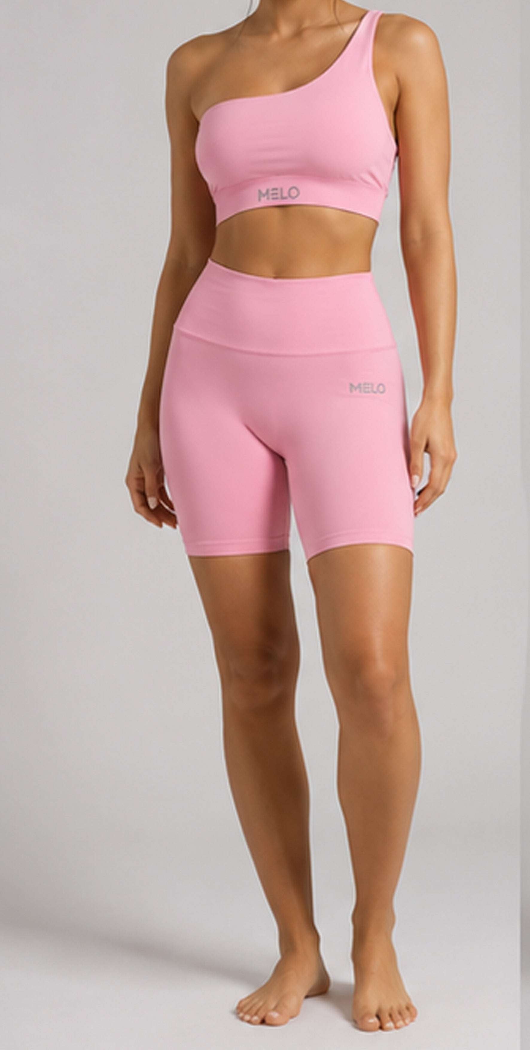Cotton Candy Pink Biker Shorts