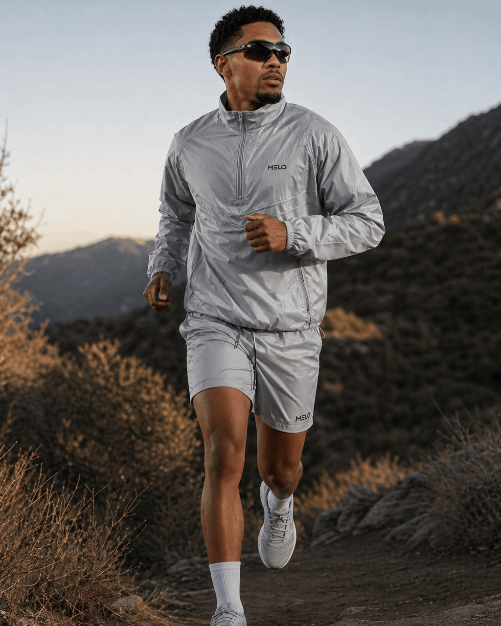 RIPSTOP WINDCRUSHER JACKET LUNAR GREY