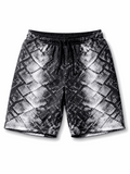RIPSTOP MONOCHROME SNAKE SHORTS