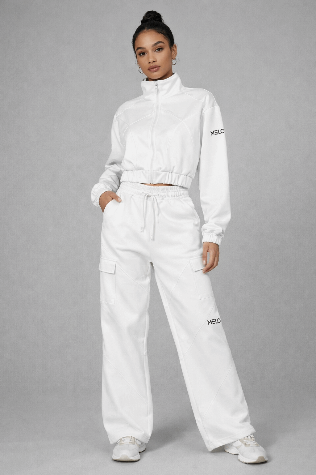 Founders Artic White Tracksuit Jacket
