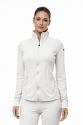 Bone White Full zip Jacket