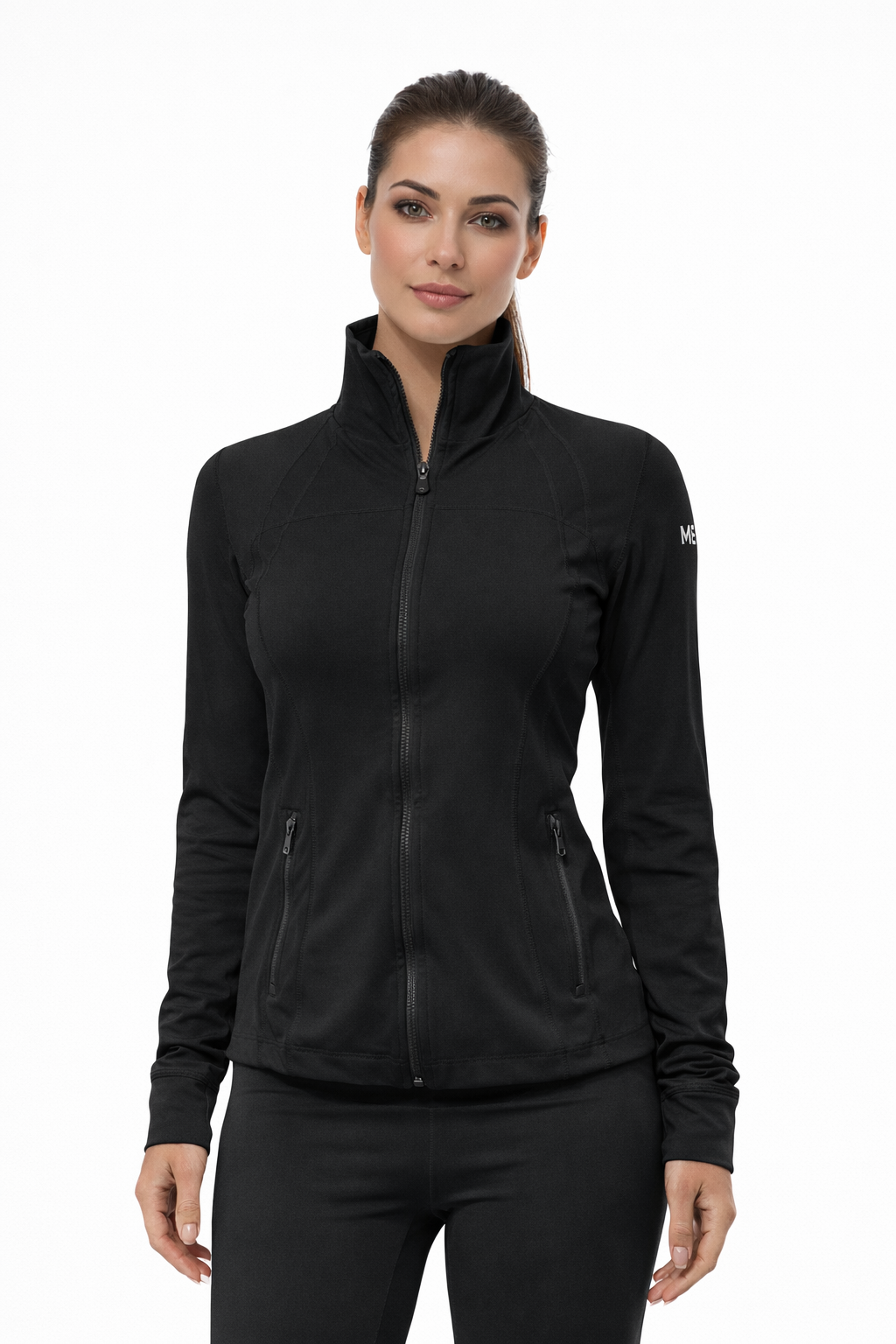Black Full zip Jacket