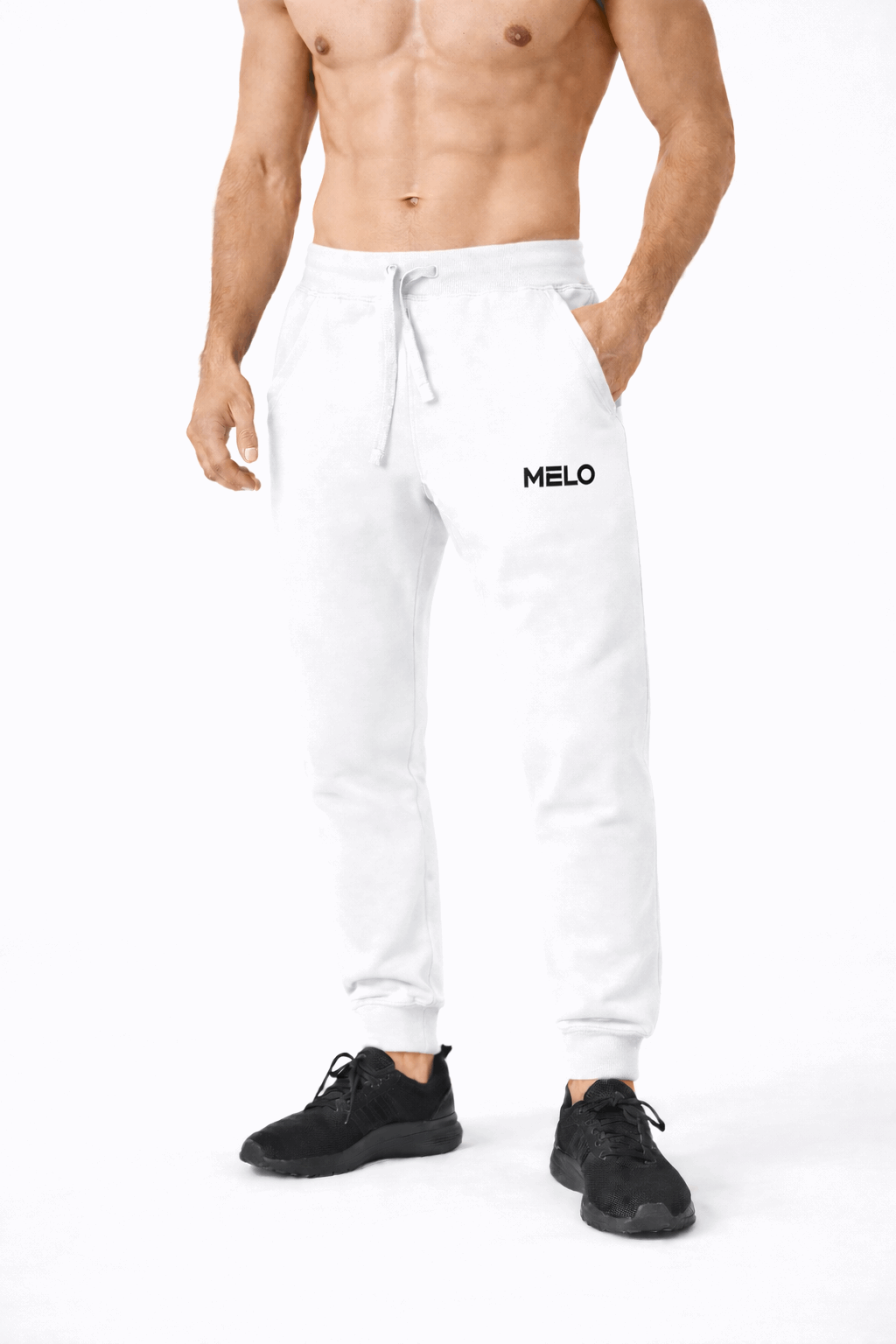 White Joggers