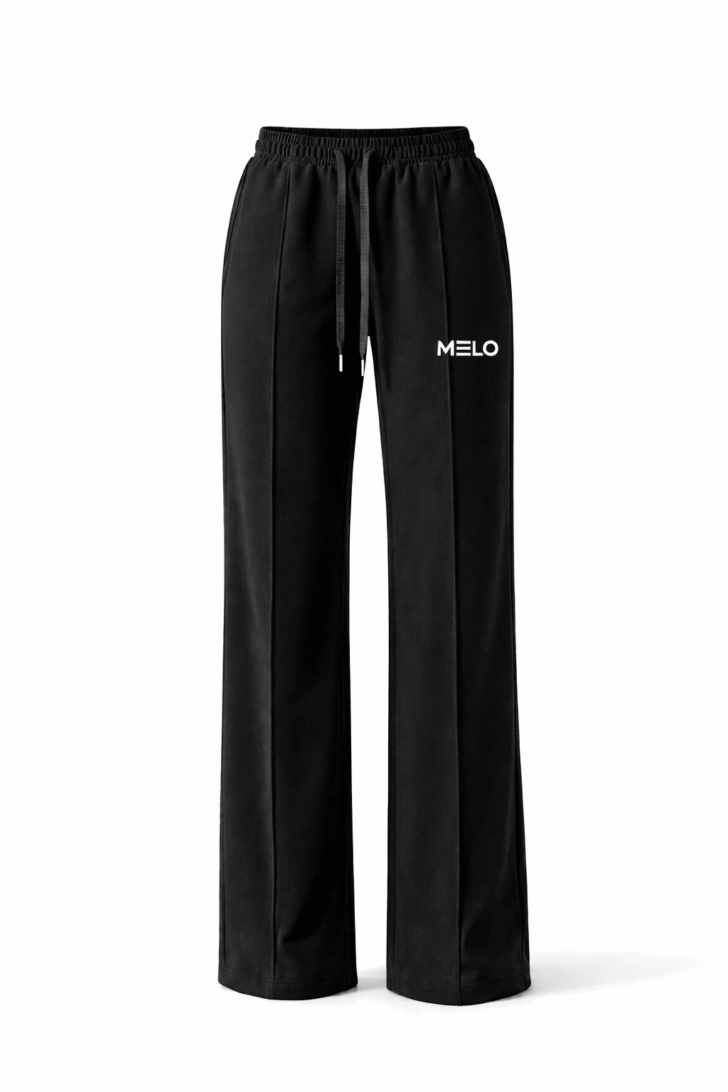 Black wide leg pants