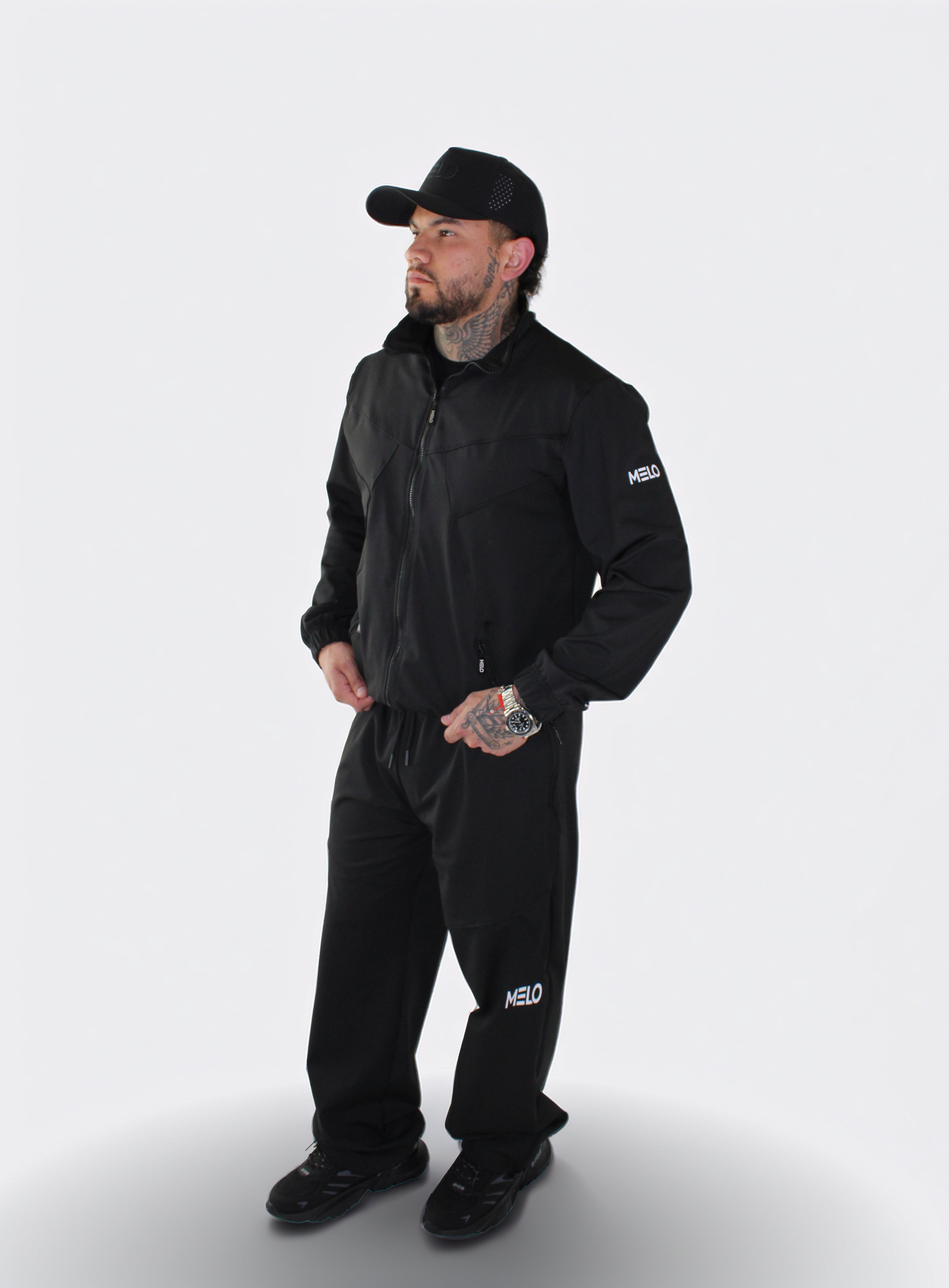 Men’s Founder Black Tracksuit Jacket