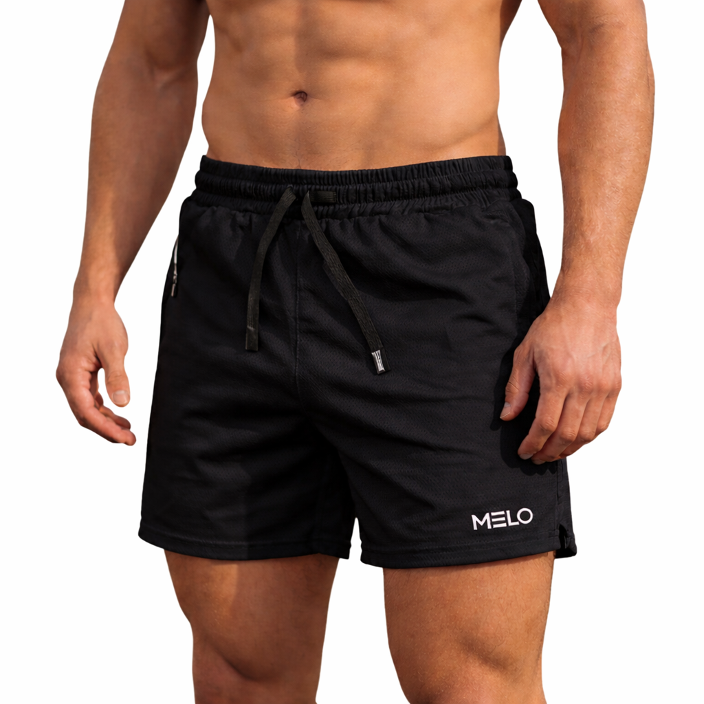 Black MicroMesh Short 5"