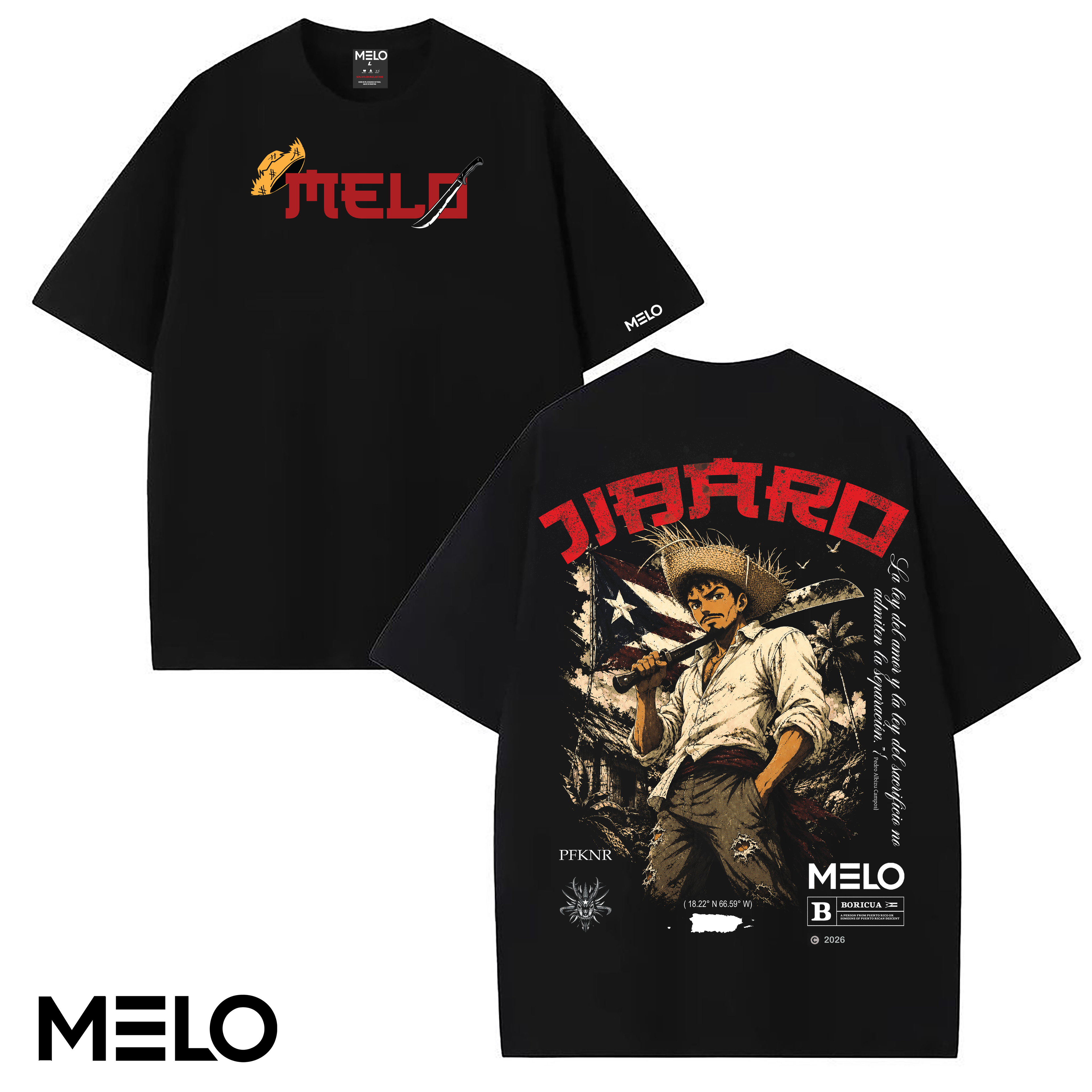JIBARO 2 OVERSIZED TEE