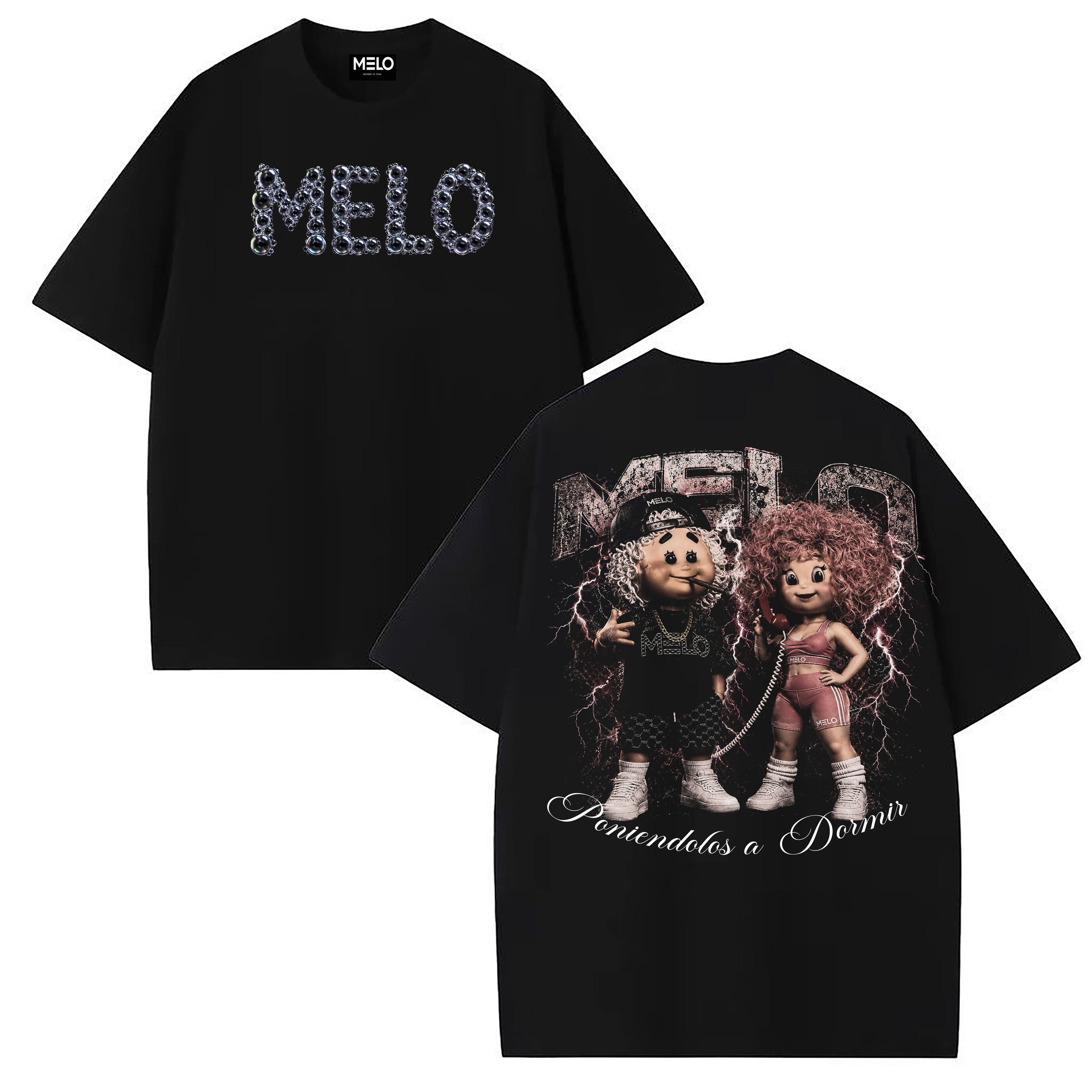 BUBBLES OVERSIZE TEE