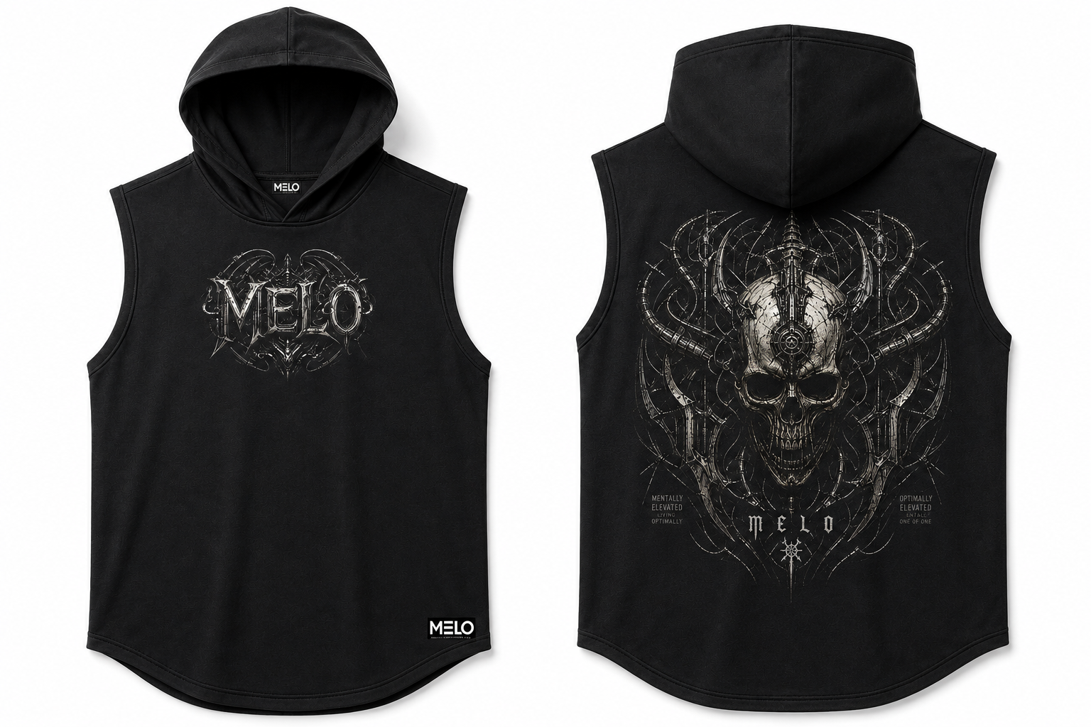 BIOMECH DRKSD SLEEVELESS HOOD
