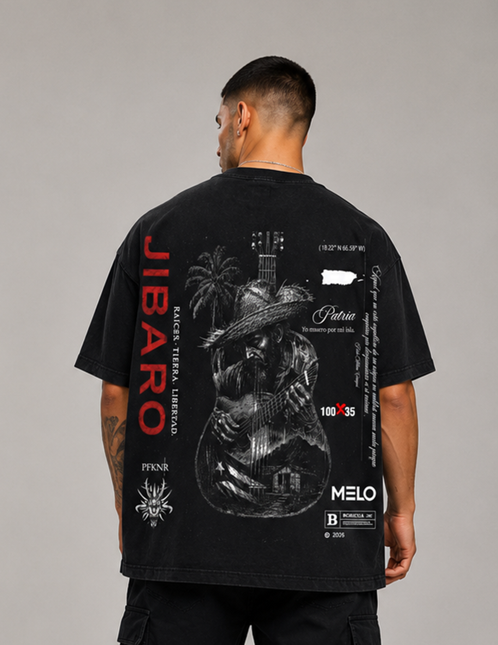 JIBARO 1 OVERSIZED TEE